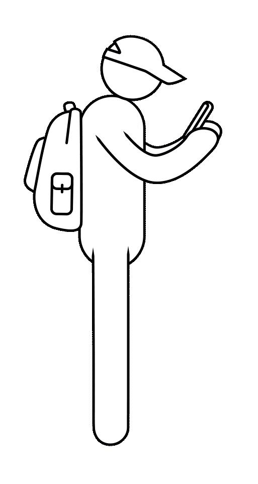 Man with a phone